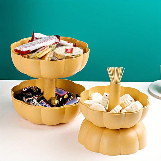 Pumpkin Fruit Plate Candy Box for Halloween
