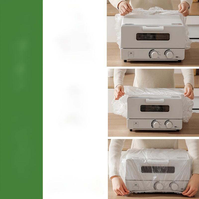 10pcs Disposable Dust Cover for Kitchen Microwave Oven Appliances