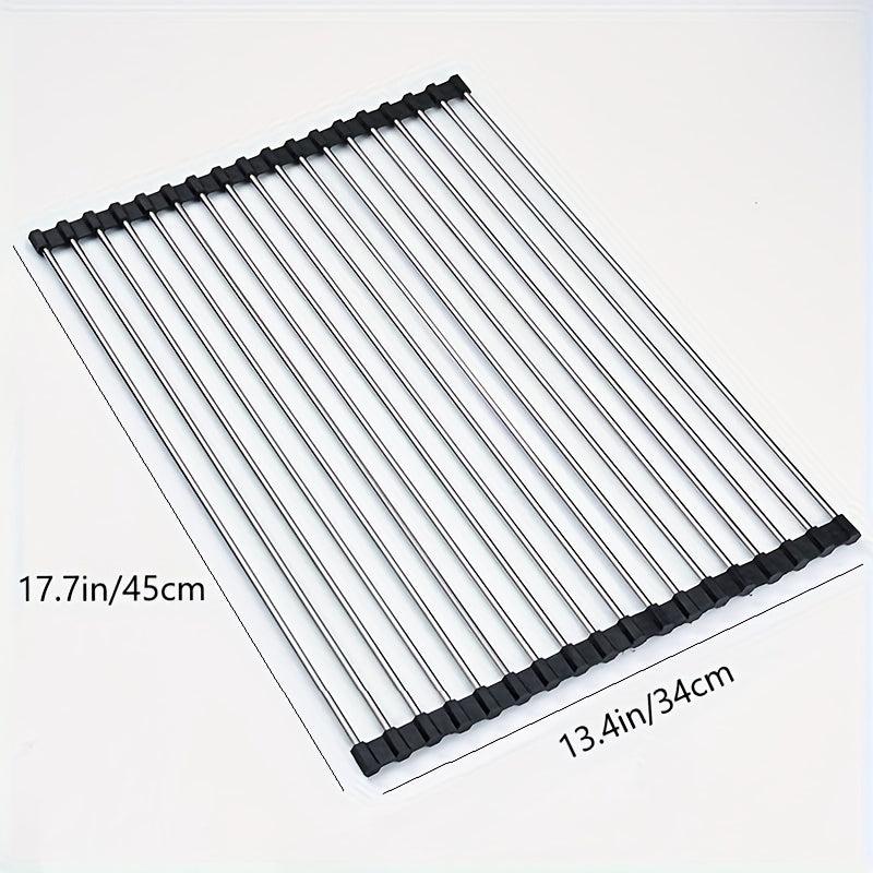 1pc Kitchen Sink Drain Basket With 9 12 18 Tubes Sink Drain Rack