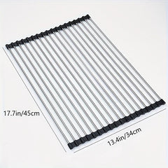 1pc Kitchen Sink Drain Basket With 9 12 18 Tubes Sink Drain Rack