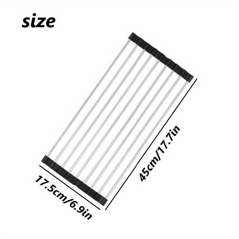 1pc Kitchen Sink Drain Basket With 9 12 18 Tubes Sink Drain Rack