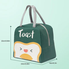 Cartoon Insulation Bag Large Capacity Portable Lunch Bento Bag