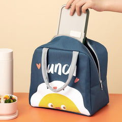 Cartoon Insulation Bag Large Capacity Portable Lunch Bento Bag