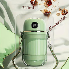 320ml Smart Insulating Cup For Girls, Intelligent Temperature Display