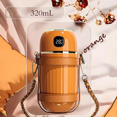 320ml Smart Insulating Cup For Girls, Intelligent Temperature Display