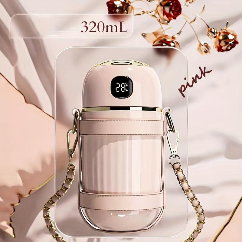 320ml Smart Insulating Cup For Girls, Intelligent Temperature Display