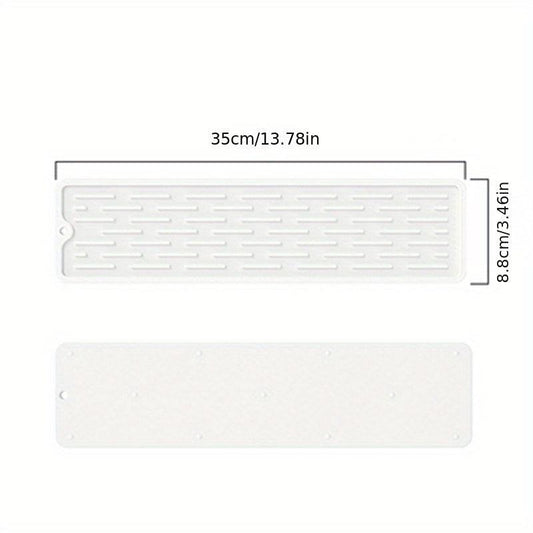 Waterproof Silicone Faucet Mat for Kitchen and Bathroom