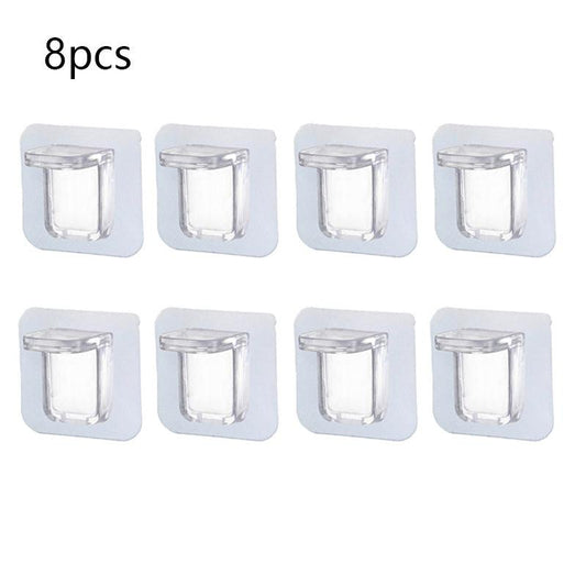 Partition Board Fixer Shelf Support Wardrobe Cabinet Paste Support Rack Shel
