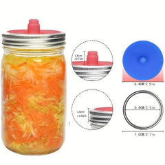 Silicone Mason Jar Pickle Lid Wide Mouth Standard Mouth Fermentation Lid