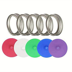 Silicone Mason Jar Pickle Lid Wide Mouth Standard Mouth Fermentation Lid