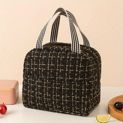 Handheld Bento Bag Ice Pack Waterproof Insulated Lunch Box