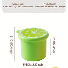 Lemon Pattern Silicone Ice Cube Mold for Home Kitchen Supplies