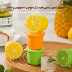 Lemon Pattern Silicone Ice Cube Mold for Home Kitchen Supplies