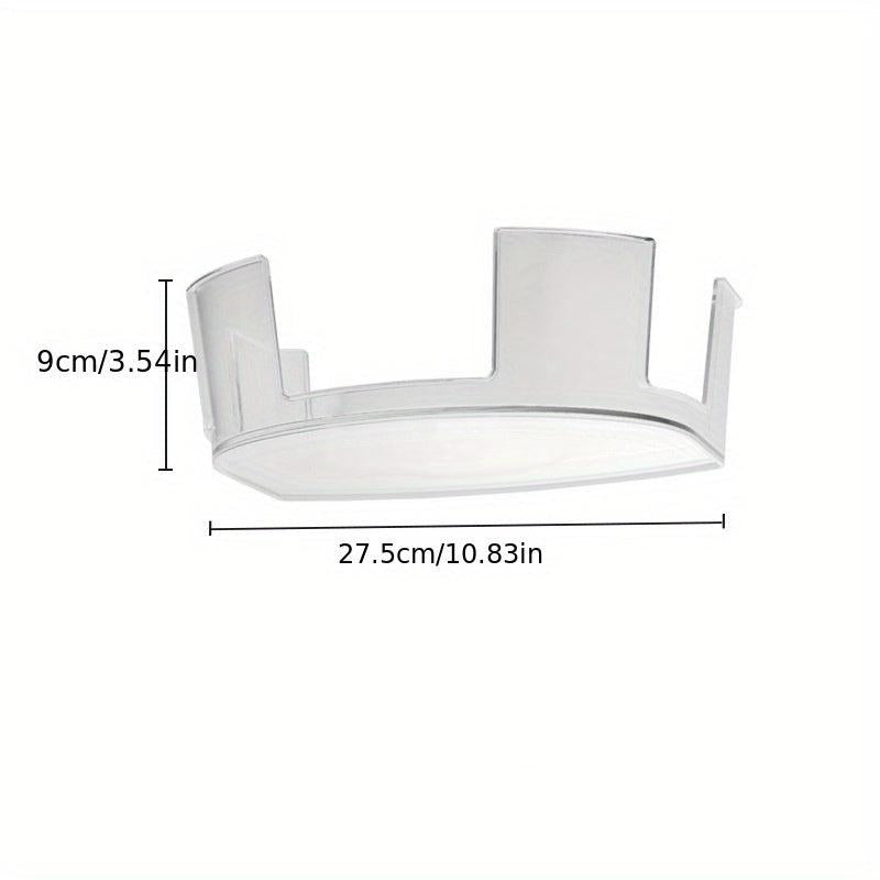 Transparent Dish Rack Organizer for Countertop and Cabinet
