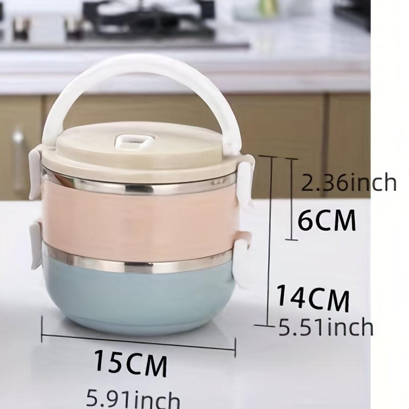 Stainless Steel Bento Box Leakproof Food Container Home Kitchen Supplies