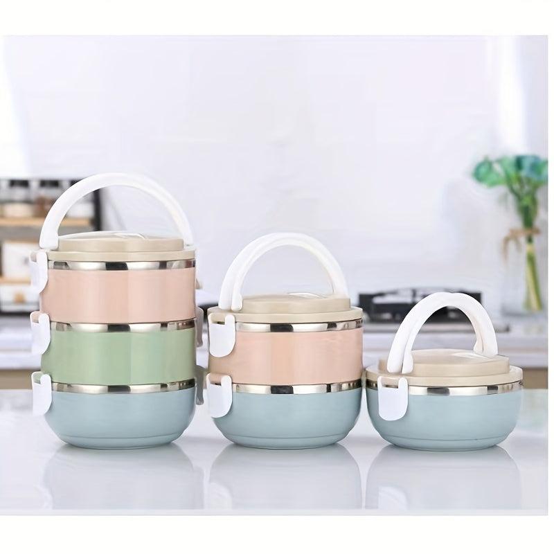 Stainless Steel Bento Box Leakproof Food Container Home Kitchen Supplies