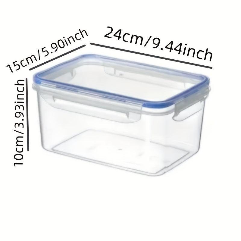 2pcs Kitchen Refrigerator Crisper Fruit Storage Sealed Box Hand Wash