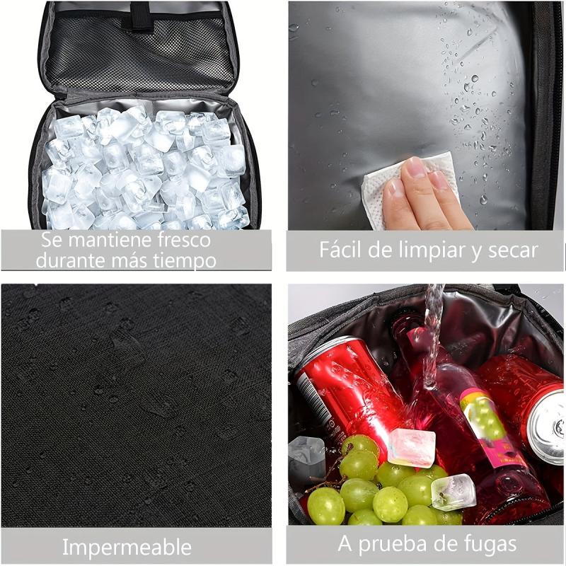 Portable Insulated Backpack Cooler Leak Proof Lightweight Lunch Bag