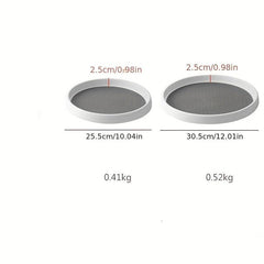 360 Rotating Spice Rack Kitchen Storage Tray Seasoning Bottle Turntable