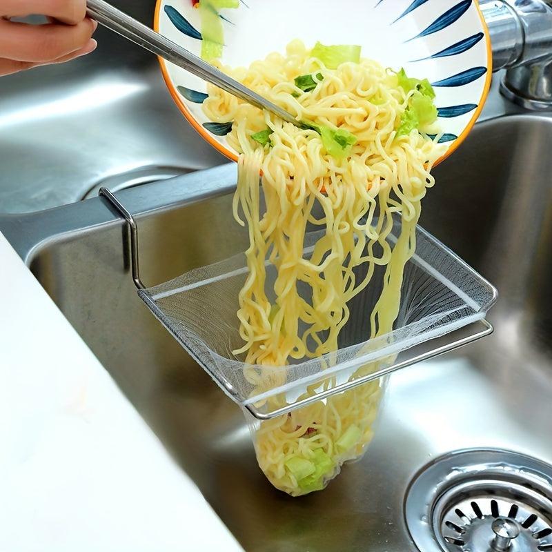 200PCS Sink Strainer Net Bag Disposable Mesh Filter Bags For Sink Drain Bathroom