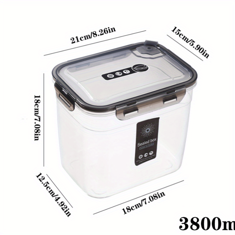 Food Storage Jar Refrigerator Airtight Container Fresh keeping Box With Lid