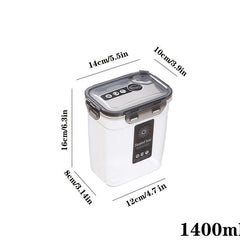 Food Storage Jar Refrigerator Airtight Container Fresh keeping Box With Lid