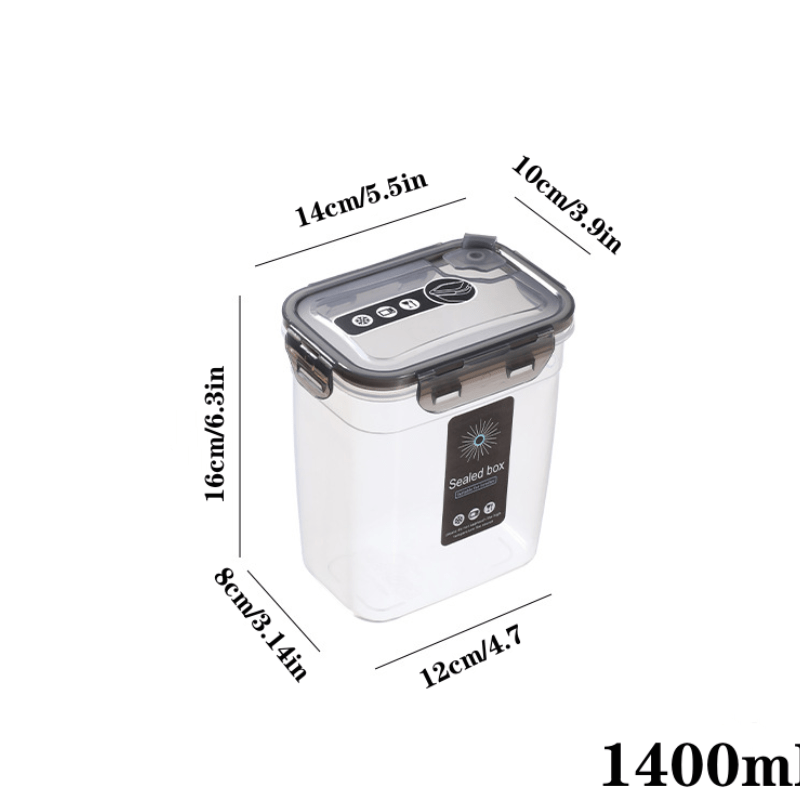 Food Storage Jar Refrigerator Airtight Container Fresh keeping Box With Lid