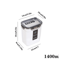 Food Storage Jar Refrigerator Airtight Container Fresh keeping Box With Lid