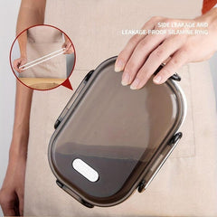 Stainless Steel Thermal Lunch Box Insulated Bento Box Leakproof Food Container