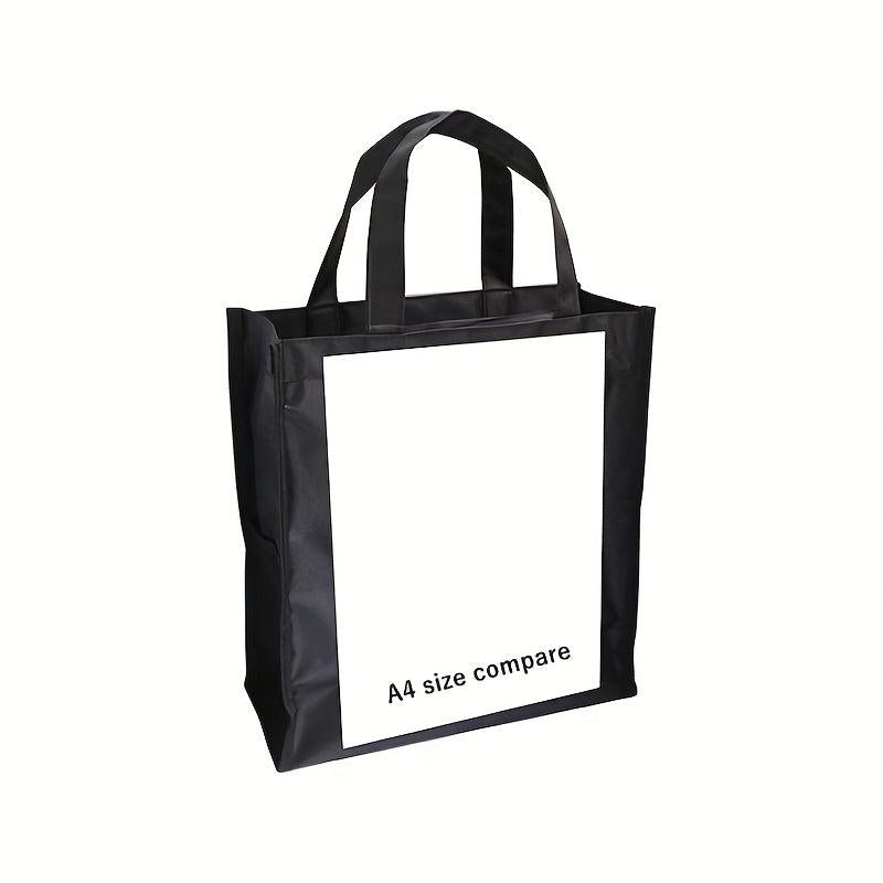 Music Pattern Bento Bag Ice Pack Waterproof Outdoor Picnic Lunch Bag