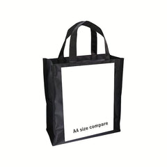Music Pattern Bento Bag Ice Pack Waterproof Outdoor Picnic Lunch Bag