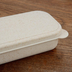 Portable Travel Tableware Storage Box for Cutlery Kit Camping Picnics Office