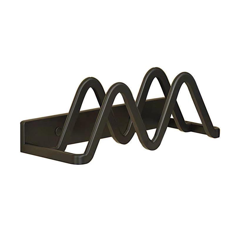 Wall-mounted Pot Lid Rack Kitchen Accessory