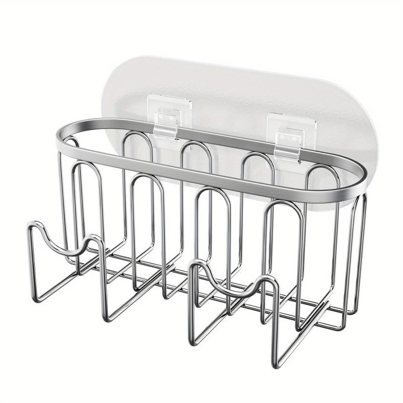 Stainless Steel Drain Basket and Rack for Kitchen and Bathroom Organization