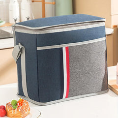 Aluminum Foil Bento Bag Ice Pack Picnic Lunch Box Waterproof Insulated Bag