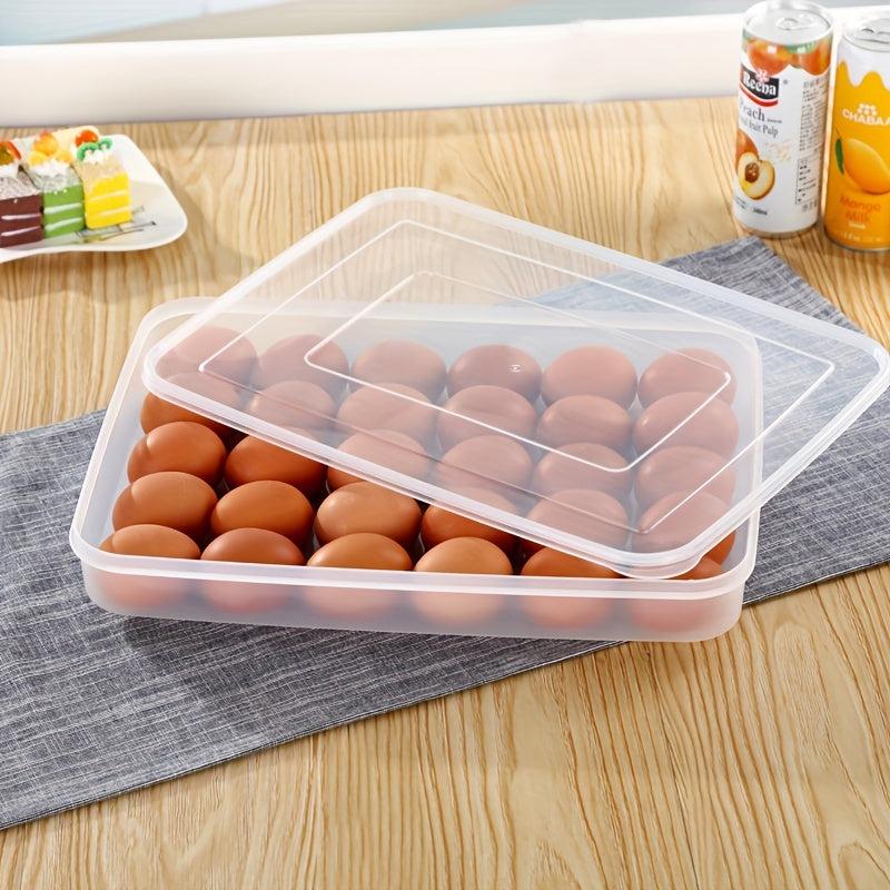 30 Grid Stackable Refrigerator Egg Container Fresh-keeping Box