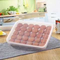 30 Grid Stackable Refrigerator Egg Container Fresh-keeping Box