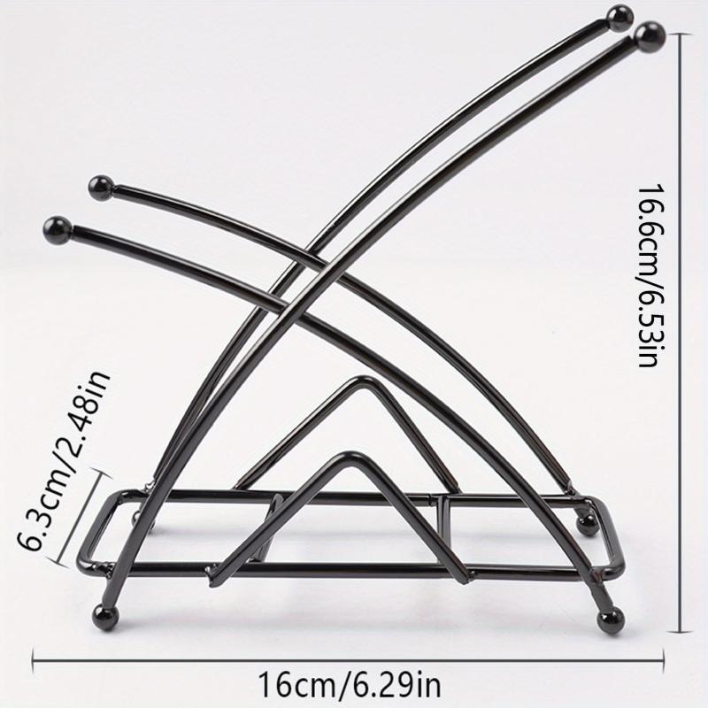 Golden Napkin Holder Modern Arc For Table Kitchen Wedding
