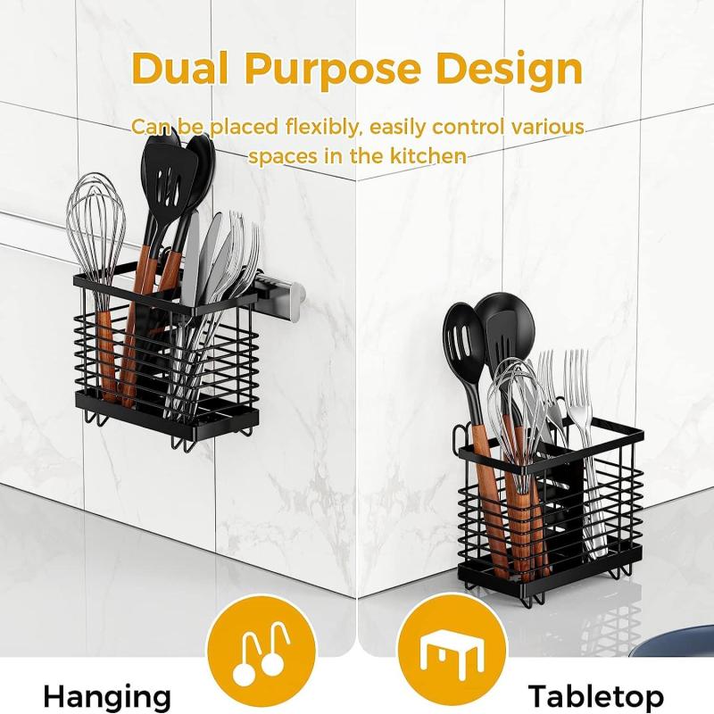 Stainless Steel Chopstick Holder Cutlery Storage Organizer