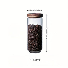 1Pc Food Storage Containers With Lids Candy Jars Transparent Food Jars