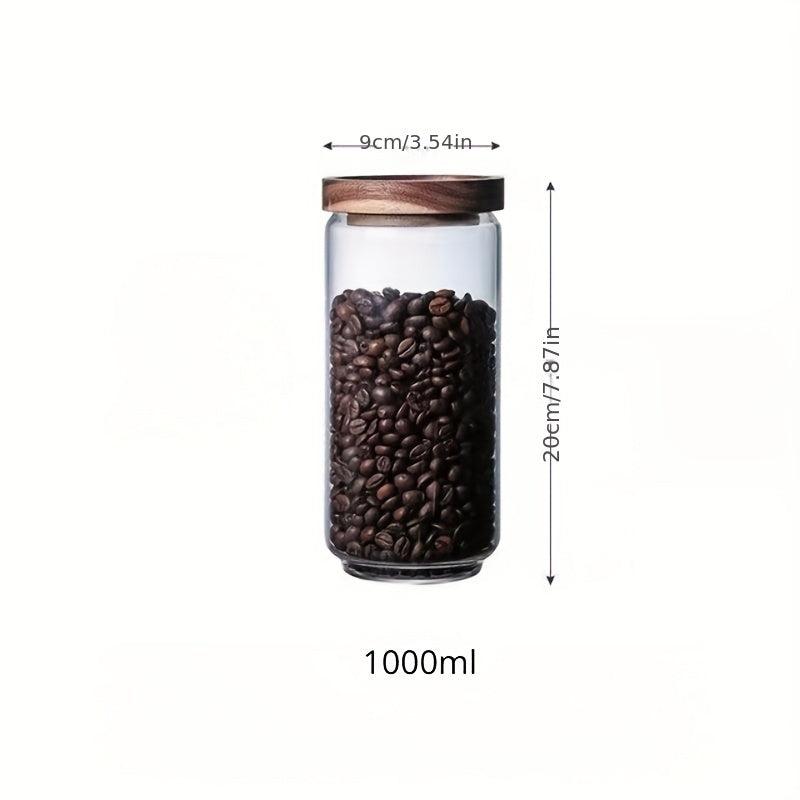 1Pc Food Storage Containers With Lids Candy Jars Transparent Food Jars