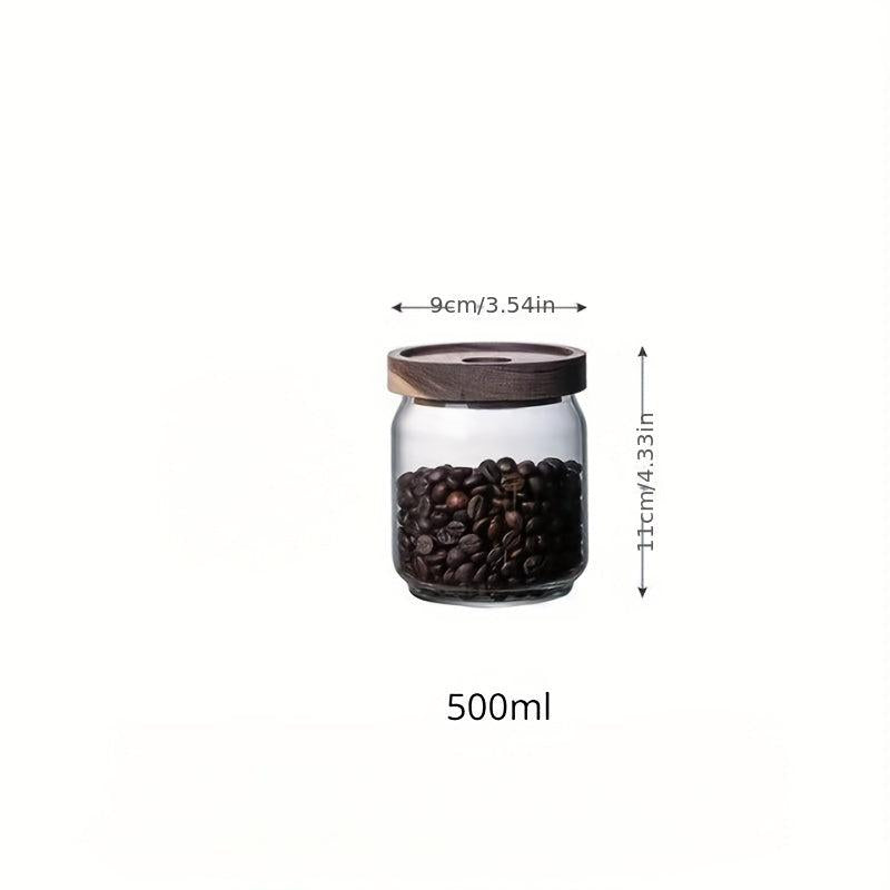 1Pc Food Storage Containers With Lids Candy Jars Transparent Food Jars