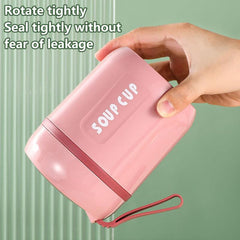 23oz Stainless Steel Lunch Flask w/ Spoon
