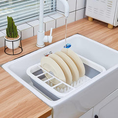 Collapsible Dish Rack for RV Camping - Save Space in Your Kitchen
