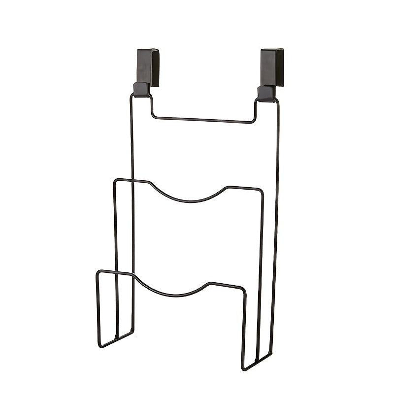 Wall Mounted Pot Lid Cutting Board Holder Kitchen Storage Shelf
