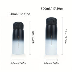 12oz 17oz Stainless Steel Vacuum Flask Gradient Insulated Water Bottles