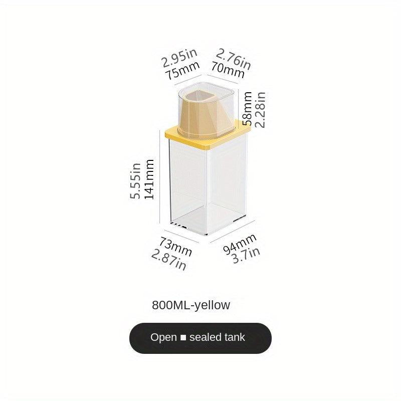 Large Capacity Airtight Rice Dispenser Keeps Food Fresh & Secure