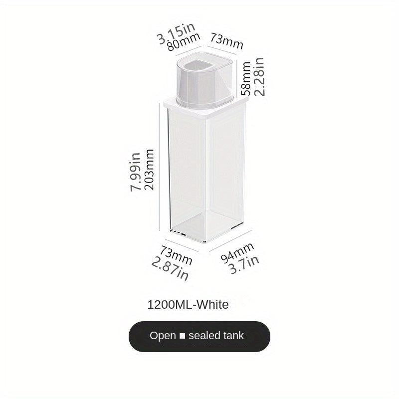 Large Capacity Airtight Rice Dispenser Keeps Food Fresh & Secure