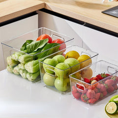 Refrigerator Organizer Bin Clear Plastic Bins For Fridge