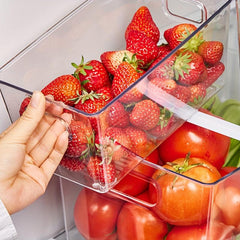 Refrigerator Organizer Bin Clear Plastic Bins For Fridge